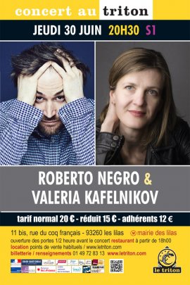 ROBERTO NEGRO & VALERIA KAFELNIKOV