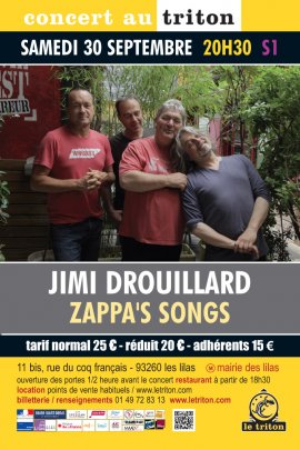 JIMI DROUILLARD - ZAPPA'S SONGS